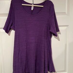 LuLaRoe Purple Perfect T 3X NWOT